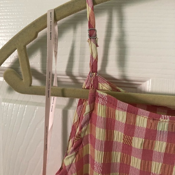 NANETTE LEPORE MAXI-DRESS. LIGHTWEIGHT FLOWY MATERIAL. ADJUSTABLE STRAPS.☆NWT☆ - Picture 5 of 6